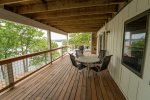 Lower Level Covered Lakeview Deck